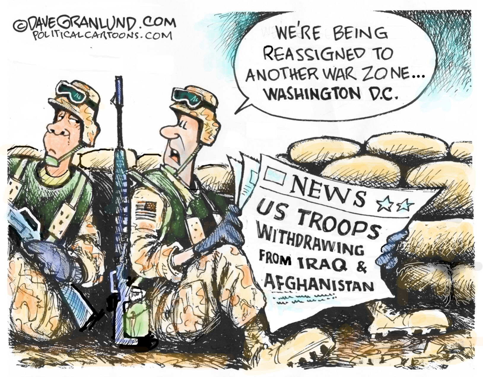 Troops to D.C.